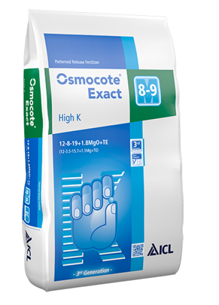 Osmocote Exact High K 8-9M 12-8-19+1.8MgO+TE 25 kg